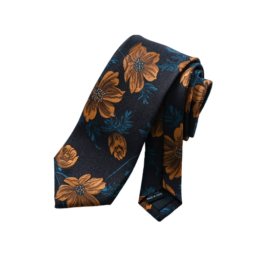 Классический галстук, трендовая ретро стрела в английском стиле, с вышивкой