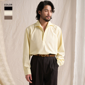 男 衬衫 丝滑凉感天花板 CULTUM半开襟一片领超细旦莫代尔长袖