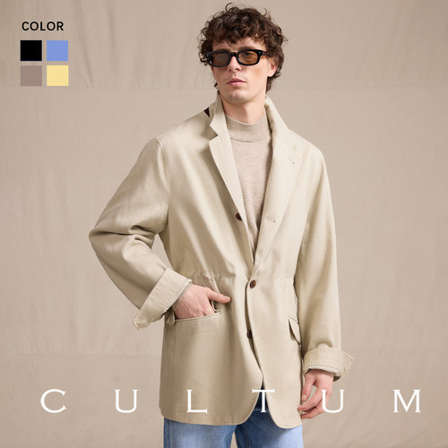 CULTUM意式休闲耐磨通勤夹克