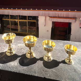 12.29 供佛纯铜供灯礼佛百盏灯 酥油灯长明灯