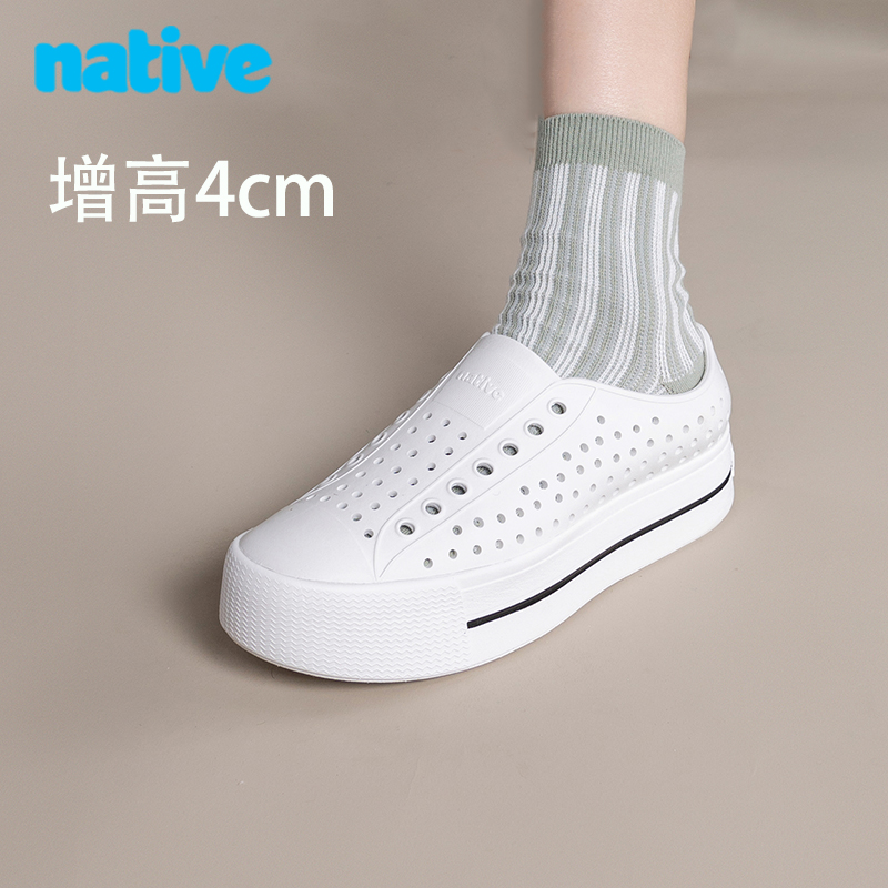 native增高鞋女透气凉鞋夏季女鞋