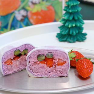 大福雪媚娘自制糯米皮大号多口味 咸奶油奥利奥日式 悠悠小食光