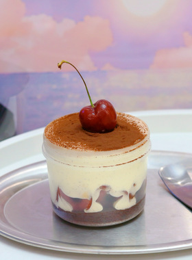 【悠悠小食光2/5日新品】冬日限定 巧克力车厘子香草布雷蛋糕甜品