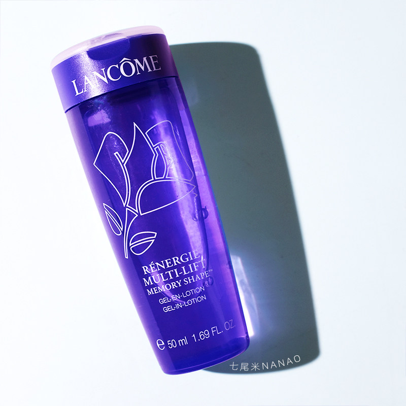 lancome法国兰蔻5d新塑颜修护凝露水50ml 紫水紧致淡细纹爽肤水