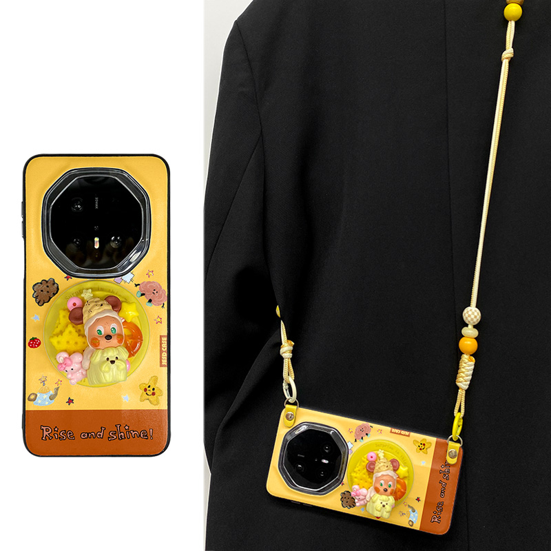 磁吸支架全包防摔适用于华为mate80promax非凡大师手机壳mate70pro保护套MATE60RS保时捷高级感外壳挂绳卡通