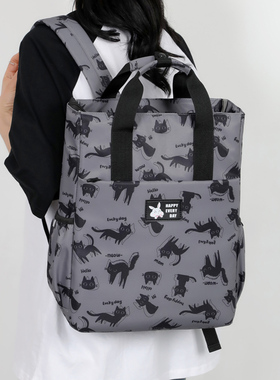 2024新款笔记本电脑双肩包男女手提15.6适用苹果华为16寸联想y9000p华硕15拯救者y7000戴尔惠普小米卡通背包