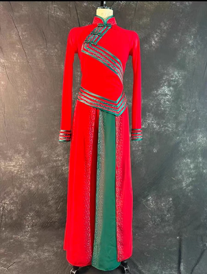 胶州秧歌服演出服2025新款红高粱九儿盼归舞蹈服装艺考女民族套装