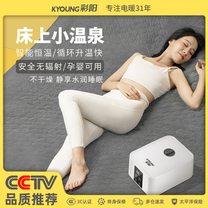 彩阳水暖毯电热毯水循环加热电褥子单人双人家用安全加热毯暖炕