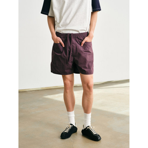 FERMENTEDSHIRT/夏新品多巴胺色户外休闲运动感沙滩裤短裤