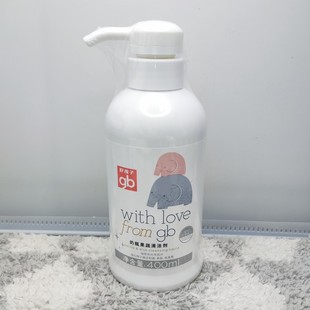 全店满50 gb好孩子婴儿奶瓶清洁剂宝宝果蔬餐具清洗剂400ml 包邮