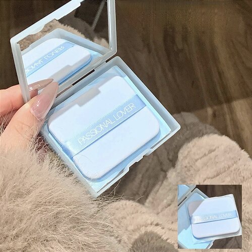 PL恋火补妆蜜粉吸油纸带镜子粉扑面部控油清爽气垫亲肤男女100片