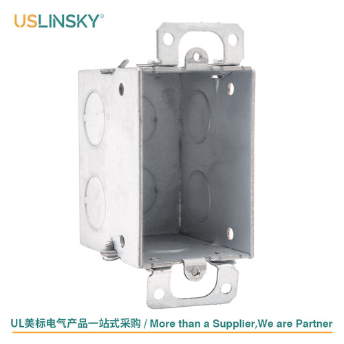USLINSKY灵天美标UL认证金属接线盒镀锌钢材质LT500
