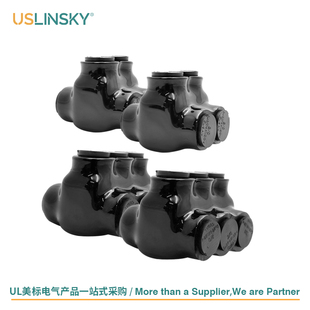 230.46认证3000件起批 2美标UL认证NEC USLINSKY铝端子LICD2