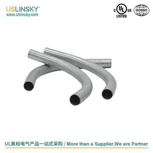 Linsky灵天UL美标弯管EMT管弯头月弯90°大弧度管接头管道弯头