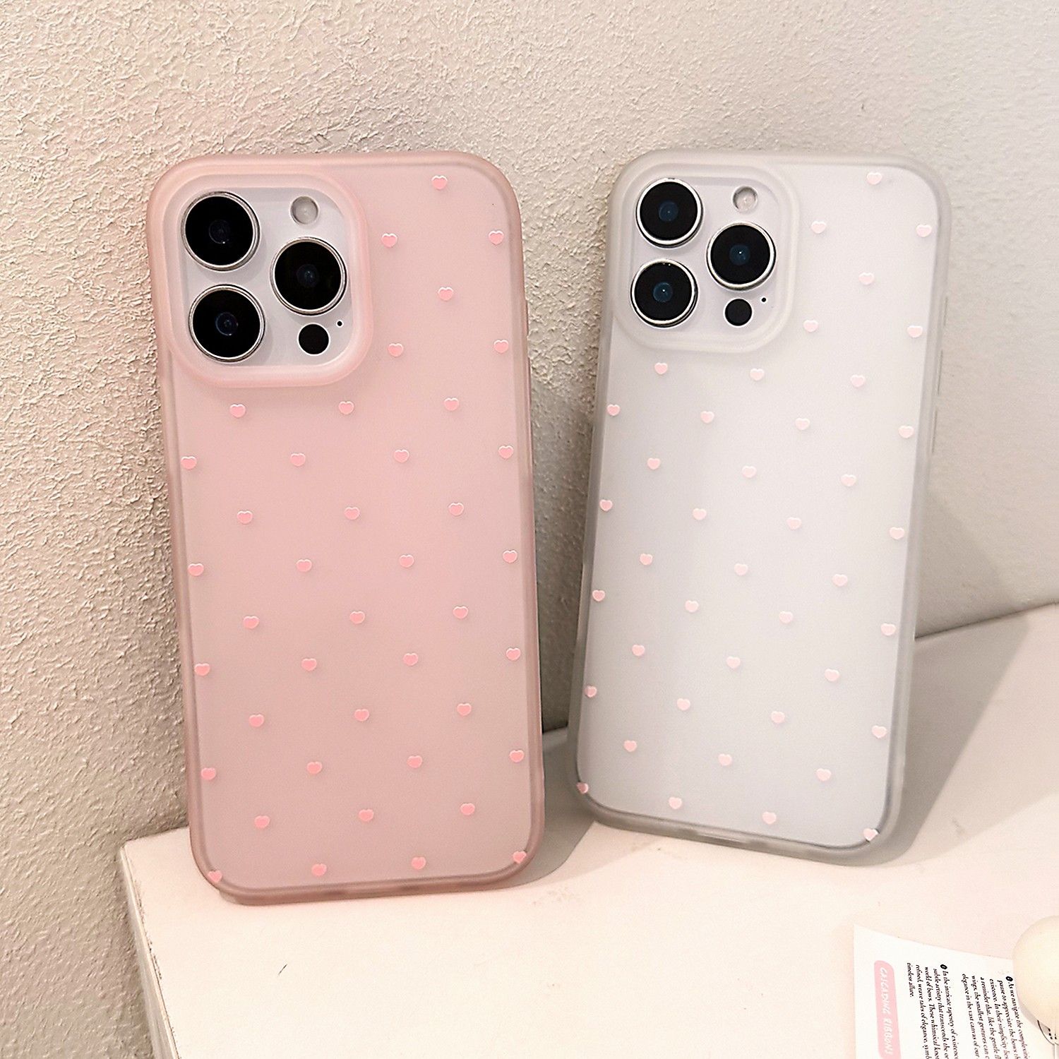 小众ins风简约小爱心适用苹果17promax手机壳iphone16新款15pro女款14日韩12全包软壳16甜妹温柔简约11个性【