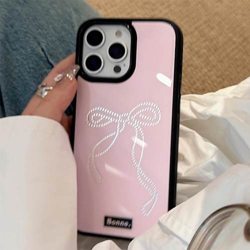 鎏金ins甜酷风iphone16苹果17pro max手机壳1314蝴蝶结12适用