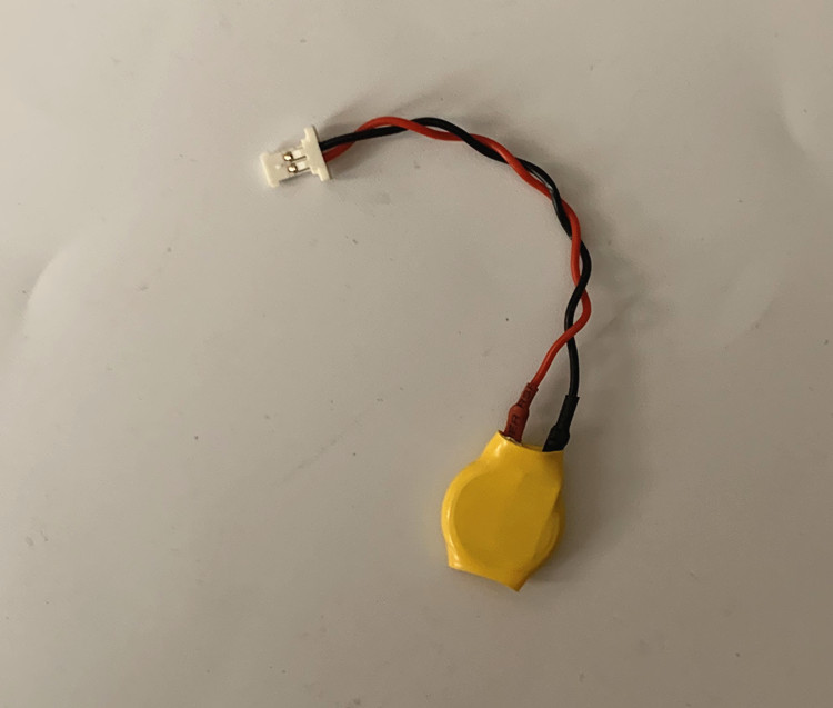 适用 戴尔 xps13 9343 9350 9360 9365 p54g主板 cmos bios 电池