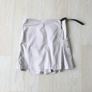 女士五分裤 夏季 日单孤品半松紧腰A字形纯色简约休闲百搭裙裤 女装