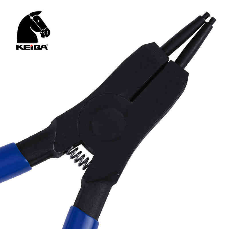 日本 KEIBA马牌剪钳介指钳卡簧钳轴用外卡簧SO-907 SO-907B