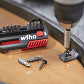 德国wiha威汉批头套装 进口电动螺丝刀批头强磁性组合超硬TY风批头