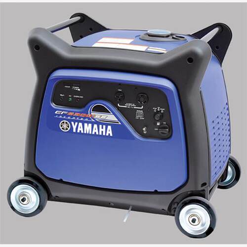 日本原装进口雅马哈EF6300iSE变频汽油发电机5.5KW电启动