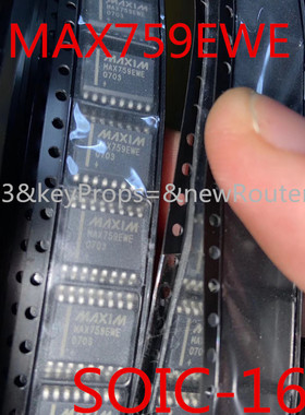MAX759CWE 贴片宽体SOIC-16 DC/DC开关稳压器 全新原装正品