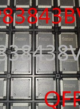原装正品 DP83843BVJE DP838438VJE QFP80 收发器 接口芯片
