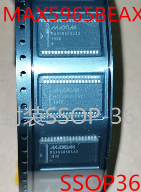 MAX5965 MAX5965BEAX 封装SSOP-36 四路 单片 PSE控制器 可直拍
