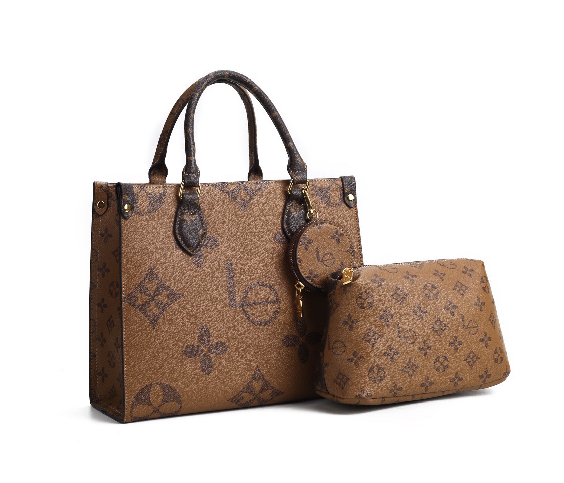 路易爱戴正品女托特包2024新款大容量手提单肩包AB面商务电脑包潮