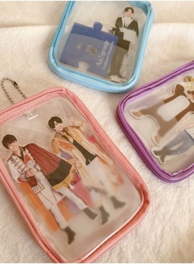 现货 日本seria玩偶谷美公仔亚克力牌明星小卡收纳挂包痛包