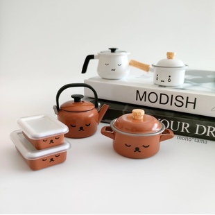 现货 TOMY米菲脸FUJIHORO富士锅boris微缩场景摆件扭蛋 日本正品