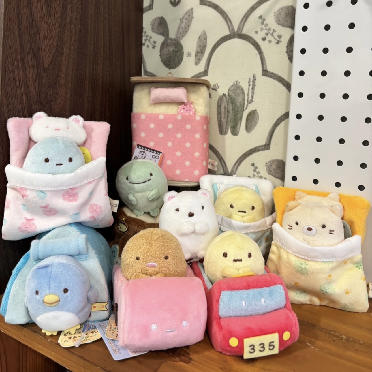 sanX正品角落生物手玉配件被褥