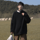 纯色圆领基础款毛衣A425-M50-P58控78，男装针织衫/毛衣，电商A425