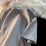 简约时尚流行华夫格圆领短袖T恤A425-T001-P28控39面料聚酯，男装T恤，电商A425