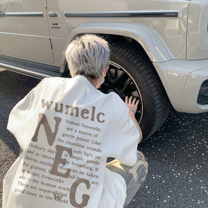 潮流字母排版短袖T恤A425-T3620-P28控38面料棉图片