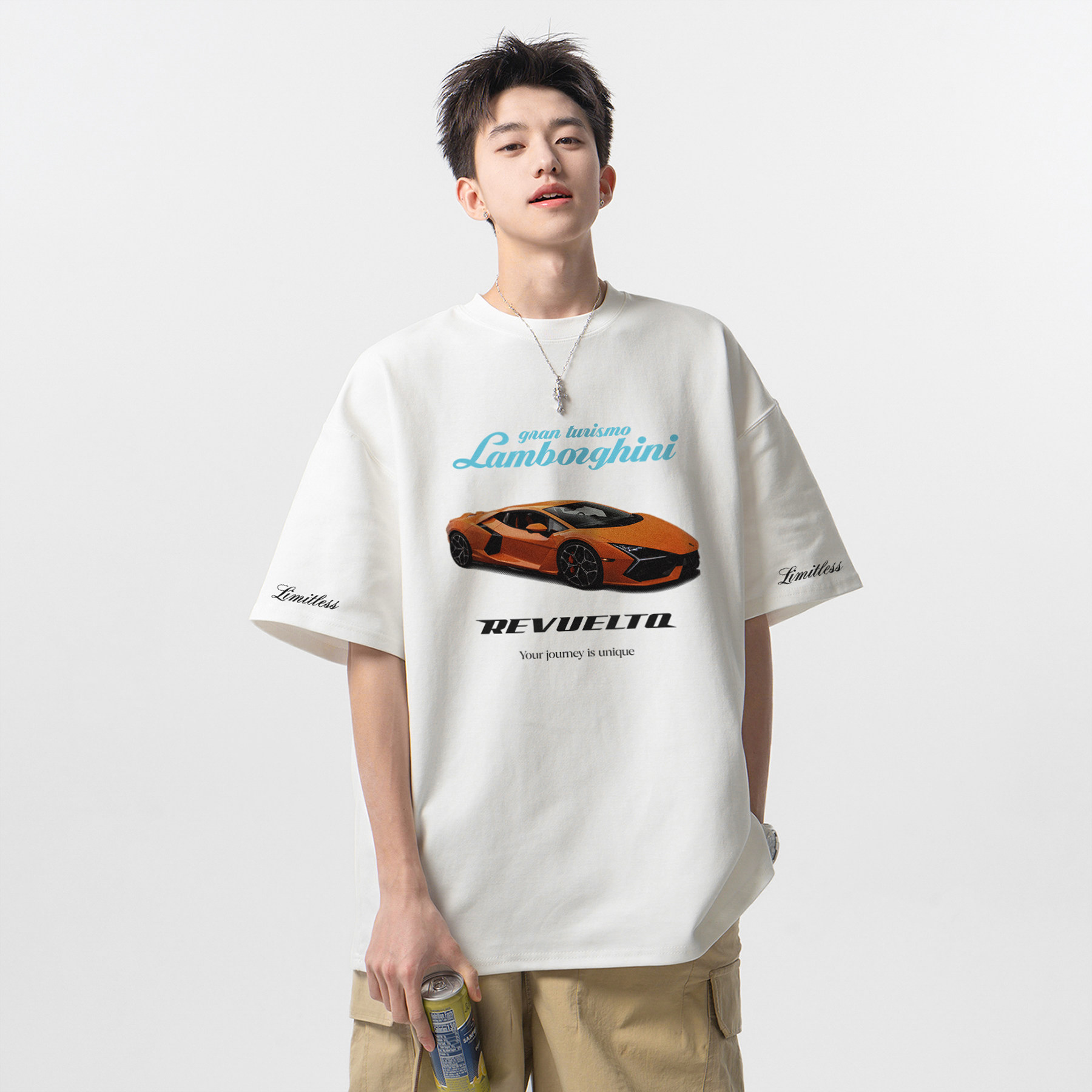 潮流赛车字母排版短袖T恤A425-T4158-P28控38面料100%棉,男装T恤,电商A425