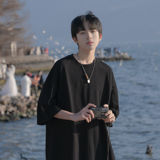 简约纯色短袖T恤A425-T1111-P20控29面料棉，男装T恤，电商A425
