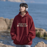 百搭字母连帽卫衣A425-Y2947-P65控78面料65%棉35%聚酯，男装卫衣，电商A425