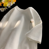 简约时尚流行华夫格圆领短袖T恤A425-T001-P28控39面料聚酯，男装T恤，电商A425