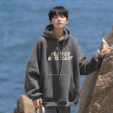 百搭字母连帽卫衣A425-Y2947-P65控78面料65%棉35%聚酯，男装卫衣，电商A425