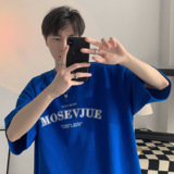 英文字母基础款短袖T恤夏季A425-T1112-P28控38，男装T恤，电商A425