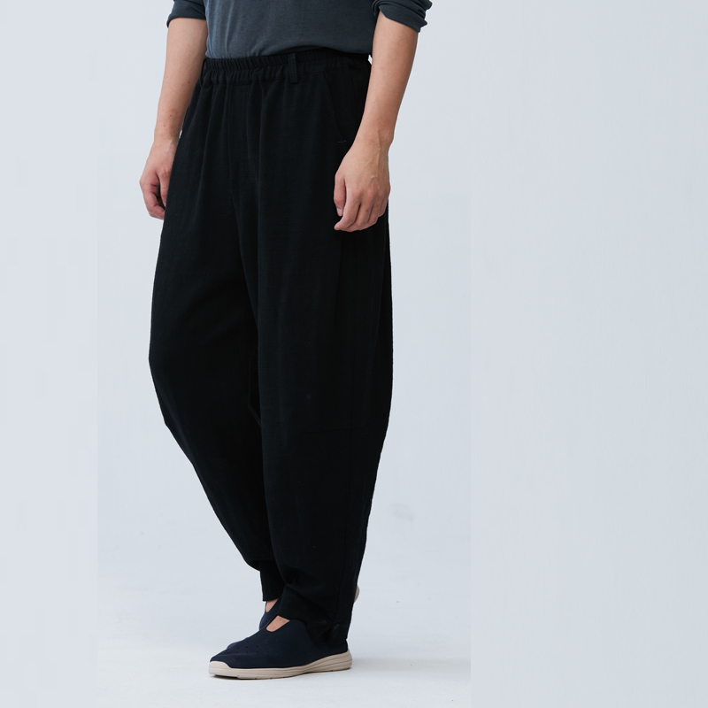 小脚裤春秋加厚休闲裤宽松灯笼裤