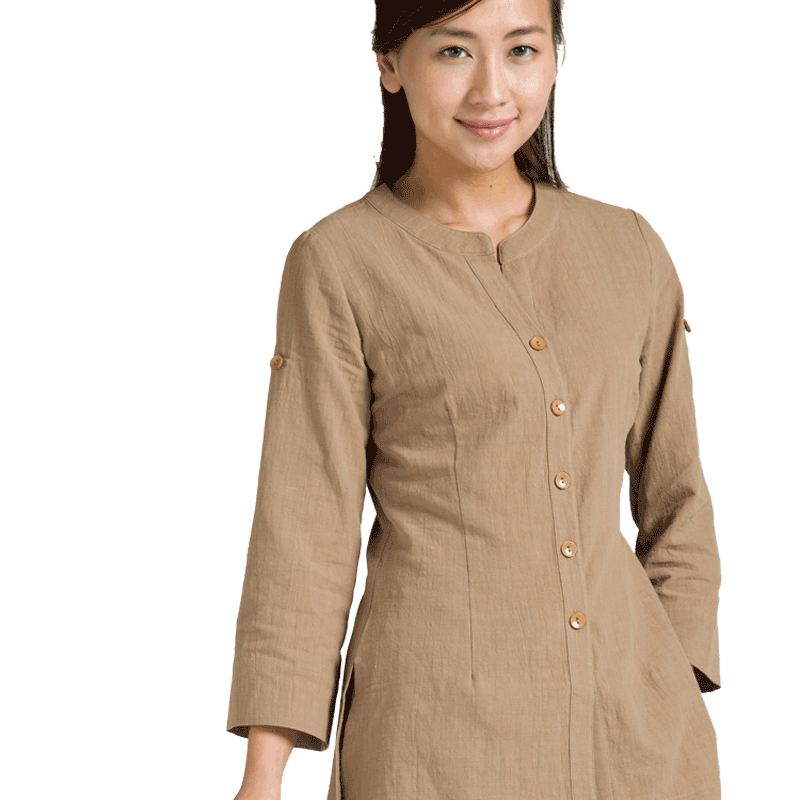 慈缘中国风禅修服居士瑜伽女套装