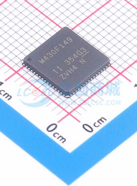 原装正品 MSP430F149IRTDR 封装QFN-64-EP(9x9) 单片机(MCU/MPU/S