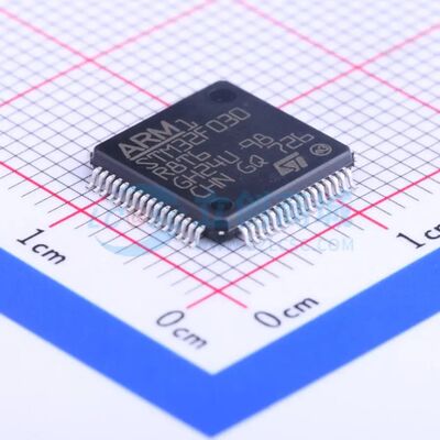 原装正品 STM32F030R8T6TR 封装LQFP-64(10x10) 单片机(MCU/MPU/S