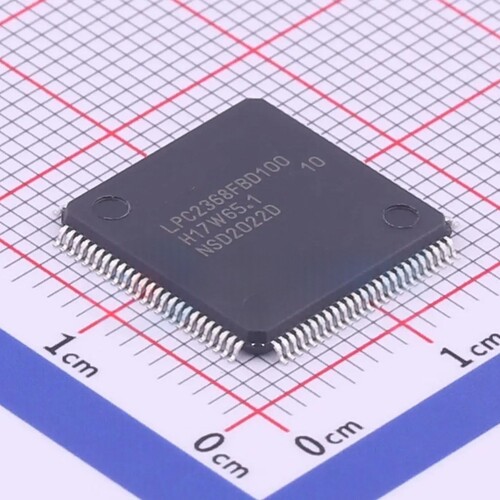 全新原装LPC2368FBD100K封装LQFP-100(14x14)单片机