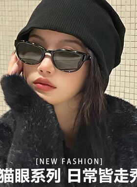jennie同款墨镜女复古辣妹猫眼