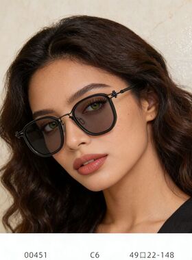 复古猫眼墨镜大牌女高级感新款