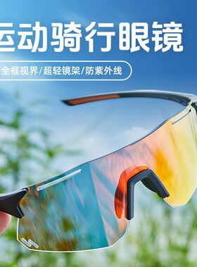 骑行眼镜日夜两用户外自行车跑步