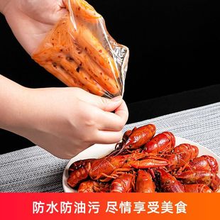 一次性手套TPE家用食品级加厚塑料薄膜餐饮厨房美发烘焙防水替PVC